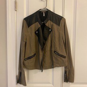 Free People Brown Jacket, Size 6